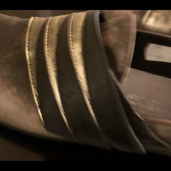 Naot black Matai Mary Jane flats distressed size 8 comfort shoe