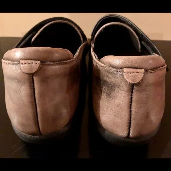 Naot black Matai Mary Jane flats distressed size 8 comfort shoe