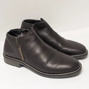Naot General Low Cut Boots, Brown Leather, Men's 41 EU (US 8)