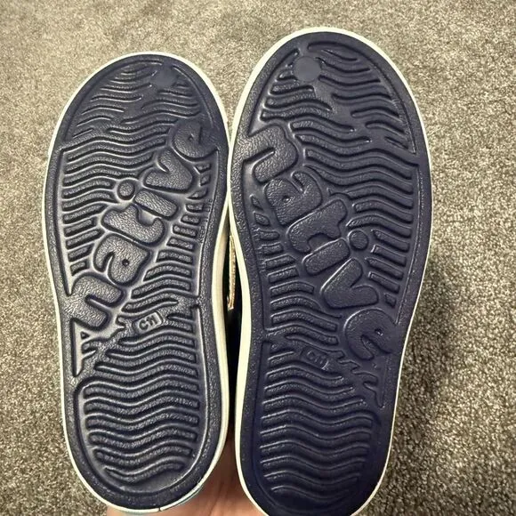 Native Kids Shoes Navy Perforated Slip-On Shoes