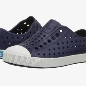 Native Kids Shoes Navy Perforated Slip-On Shoes