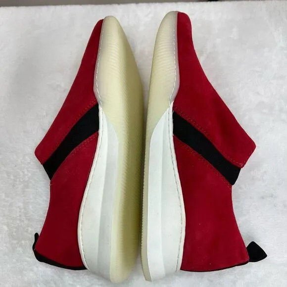 Naturalizer Red Untold Slip On Sneakers 9 Women NEW