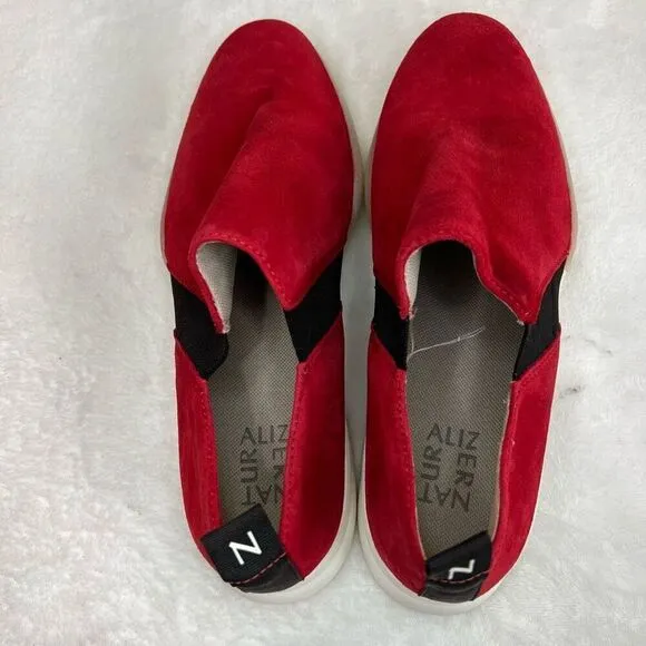 Naturalizer Red Untold Slip On Sneakers 9 Women NEW