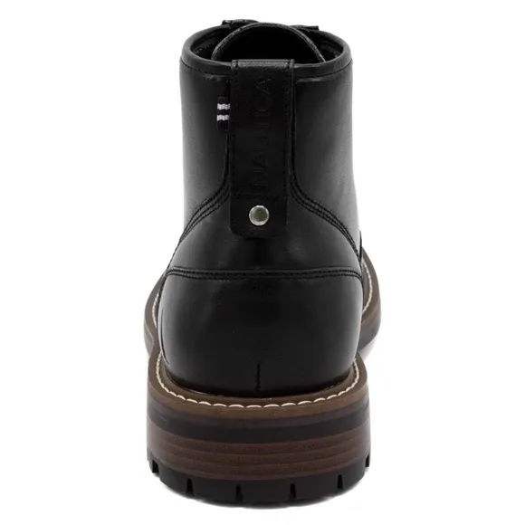 Nautica Men's Lace Up  Dress Casual Boots Oxford Combat Size 7.5 # Box H768