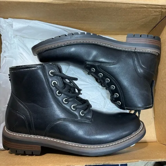 Nautica Men's Lace Up  Dress Casual Boots Oxford Combat Size 7.5 # Box H768