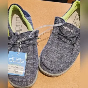 Nes Hey Dude Kids Blue Shoes