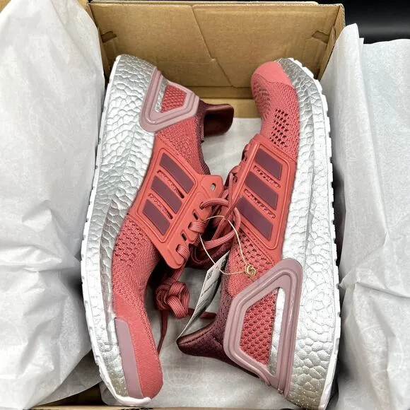 NEW Adidas Ultraboost 19.5 DNA Women's Shoes Size 8.5 Wonder Red Silver GZ6476