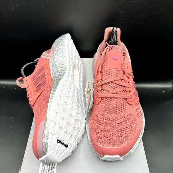 NEW Adidas Ultraboost 19.5 DNA Women's Shoes Size 8.5 Wonder Red Silver GZ6476
