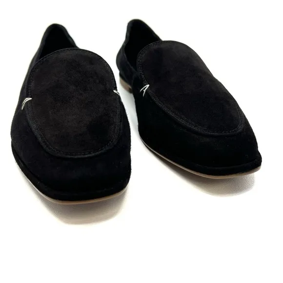 New Aerosoles Neo Black Suede Flats Women’s Size 7.5 Shoes Loafers
