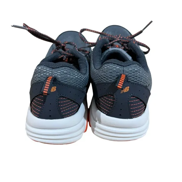 New Balance 430 V1 Running Shoes Gray and Orange Size 8.5