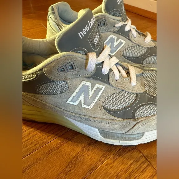 New Balance 992 Womens 8.5 Made in USA W992GL Gray Sneakers