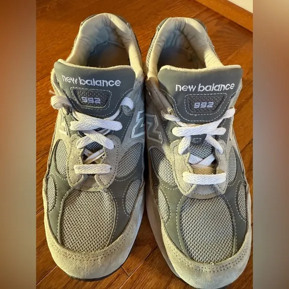 New Balance 992 Womens 8.5 Made in USA W992GL Gray Sneakers