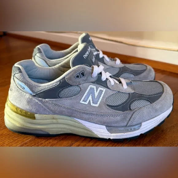 New Balance 992 Womens 8.5 Made in USA W992GL Gray Sneakers