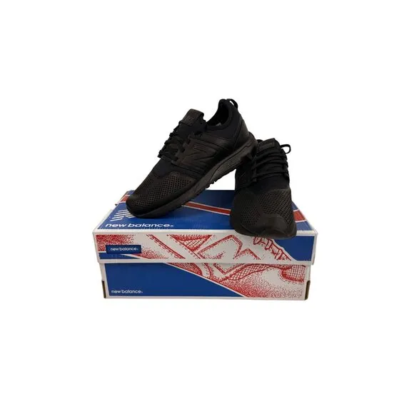 New Balance Mens 247 MRL247LK Black Round Toe Running Sneaker Shoes Size US 6.5
