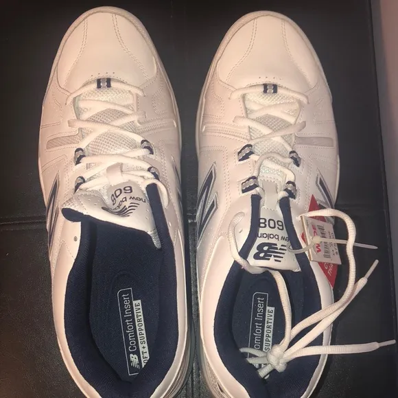 New Balance White Men's Shoes