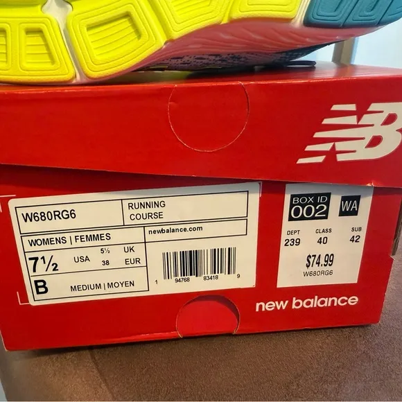 New Balance Women's 680 V.6 Shoes  - size 7.5