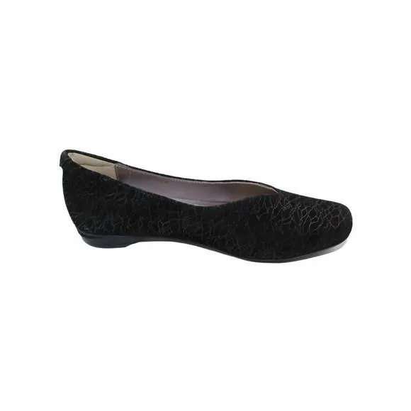 NEW BELLA COMFORTO women's emma slip-on shoes in black/pattern