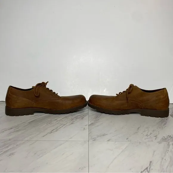 New! Born Briggs Brown Lace Up Oxford Shoe 10 1/2 M