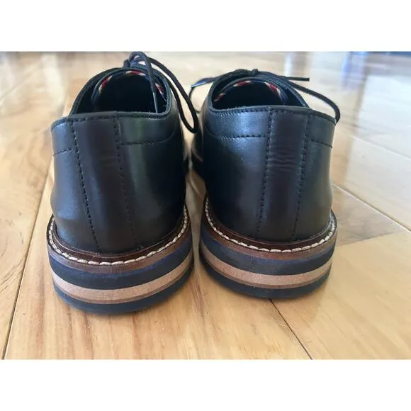 NEW Bostonian Black  Dezmin Plain Toe Dress Shoes Size 8 M NWOT