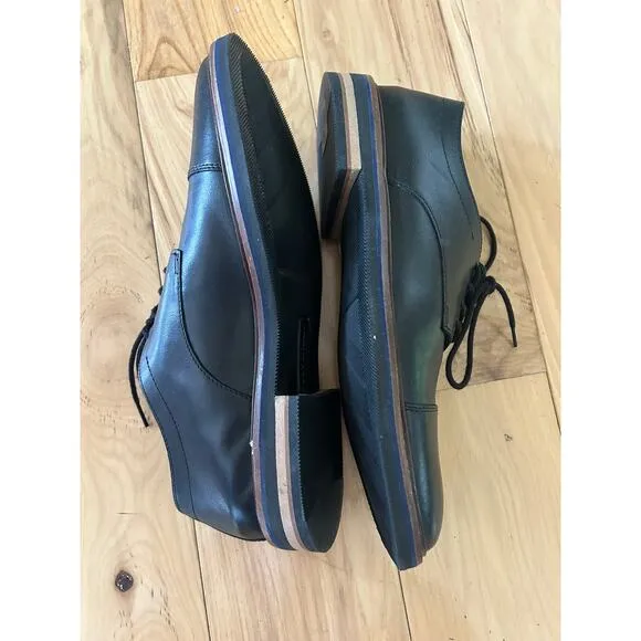 NEW Bostonian Black  Dezmin Plain Toe Dress Shoes Size 8 M NWOT