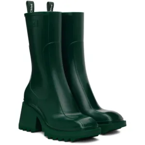 New CHLOÉGreen Betty Rain Boots
