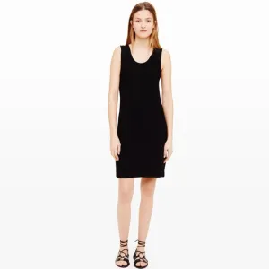NEW Club Monaco Black Sleeveless Knit Dress