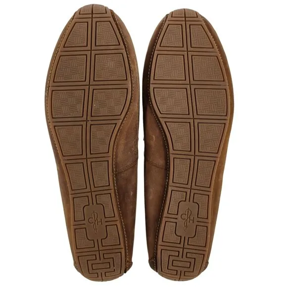 NEW Cole Haan Brown Leather Venetian Driving Loafers Mens 13M Dress Casual Shoes