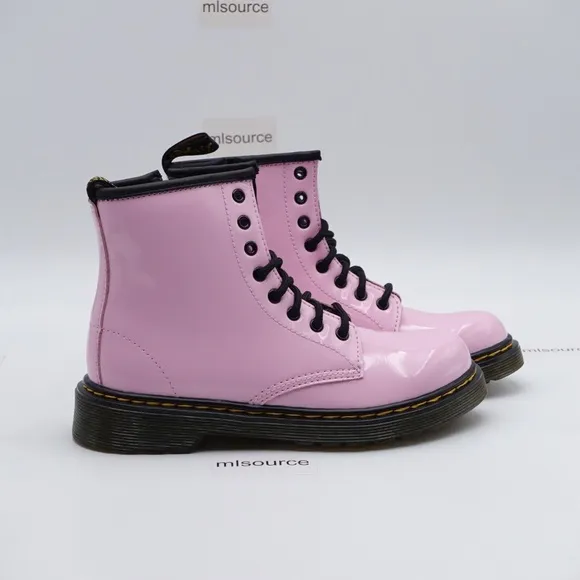 NEW Dr. Martens 1460 Side Zip Boots 26601322 Pale Pink