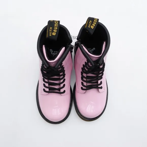 NEW Dr. Martens 1460 Side Zip Boots 26771322 Pale Pink