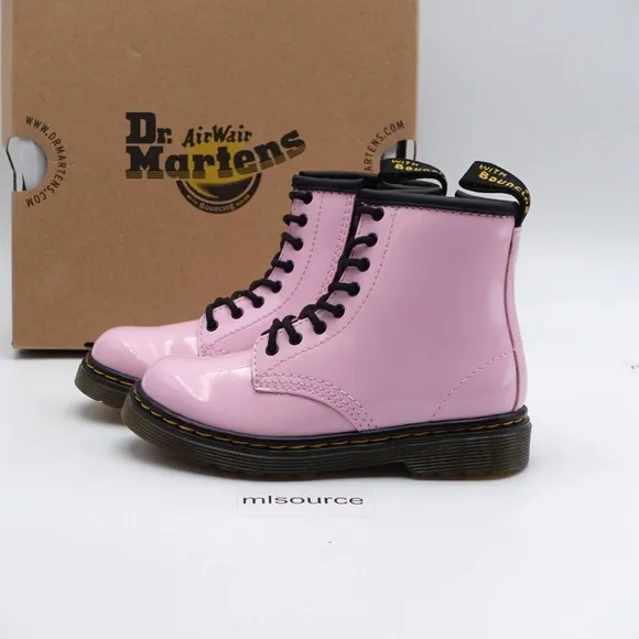 NEW Dr. Martens 1460 Side Zip Boots 26771322 Pale Pink