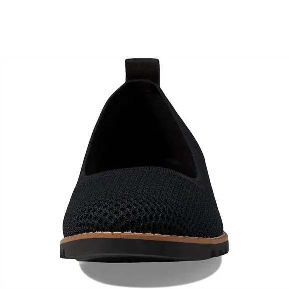 NEW EILEEN FISHER women's etta flats in midnight