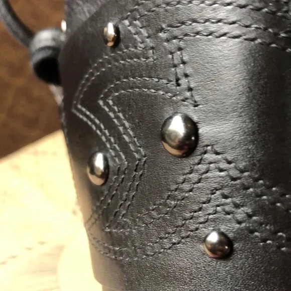 new FREE PEOPLE Rory GENUINE LEATHER boots booties in Black 1091NR