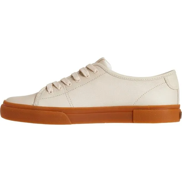 new Frye Gia Low Lace Sneakers  Ivory Leather  252
