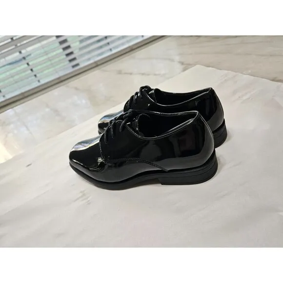 New Joseph &amp; Feiss Men's Black Wedding Formal Tuxedo Dress Shoes NWT