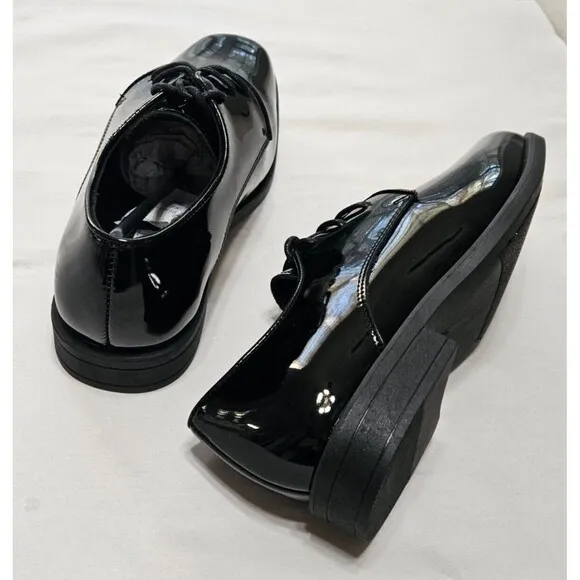New Joseph &amp; Feiss Men's Black Wedding Formal Tuxedo Dress Shoes NWT