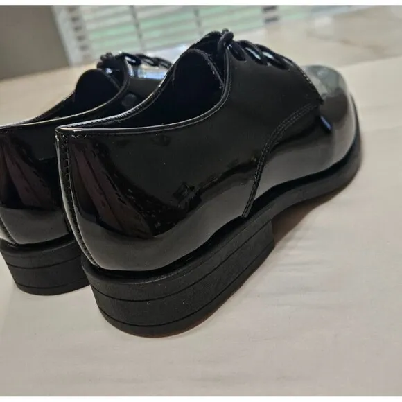 New Joseph &amp; Feiss Men's Black Wedding Formal Tuxedo Dress Shoes NWT