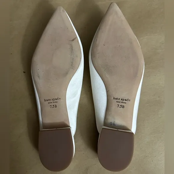 NEW - Kate Spade Buckle-Up Slide Flats Size 7.5