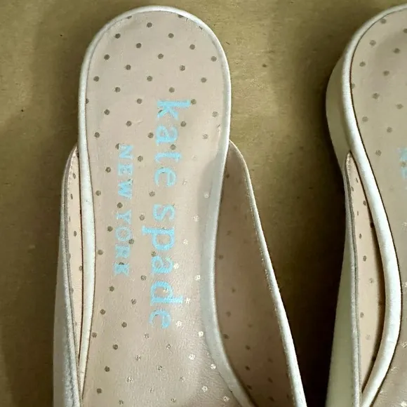 NEW - Kate Spade Buckle-Up Slide Flats Size 7.5