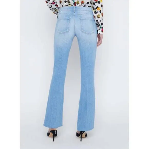 NEW L'AGENCE sneeki sneaker jeans in olympia