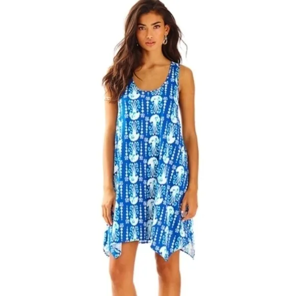 New LILLY PULITZER GET IN LINE MELLE DRESS | XS