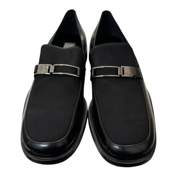 New Mezlan Termel Black Leather Slip-on Men's Dress Shoes Loafers 11.5  11.5M