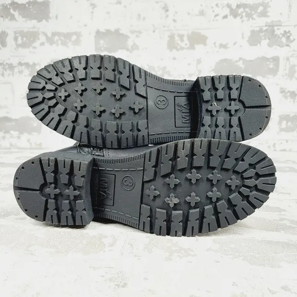 New Mia Girls Black Gentri Side Zip Ridding Boots V461