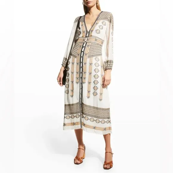 NEW NWT Veronica Beard Julianna Embroidered Dress $698 Size 6