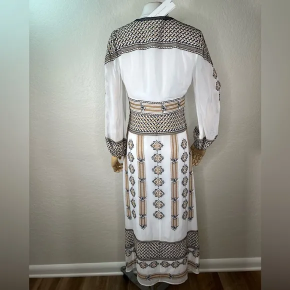 NEW NWT Veronica Beard Julianna Embroidered Dress $698 Size 6