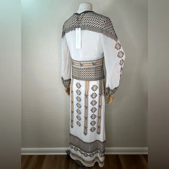NEW NWT Veronica Beard Julianna Embroidered Dress $698 Size 6