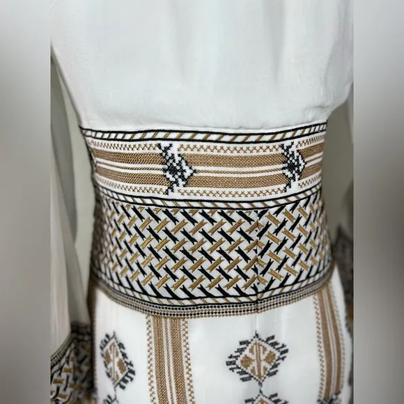 NEW NWT Veronica Beard Julianna Embroidered Dress $698 Size 6