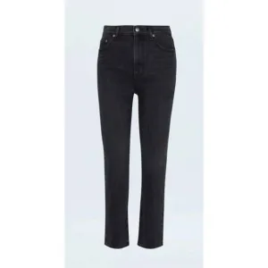 NEW PISTOLA bri high rise slim straight jeans in lodge