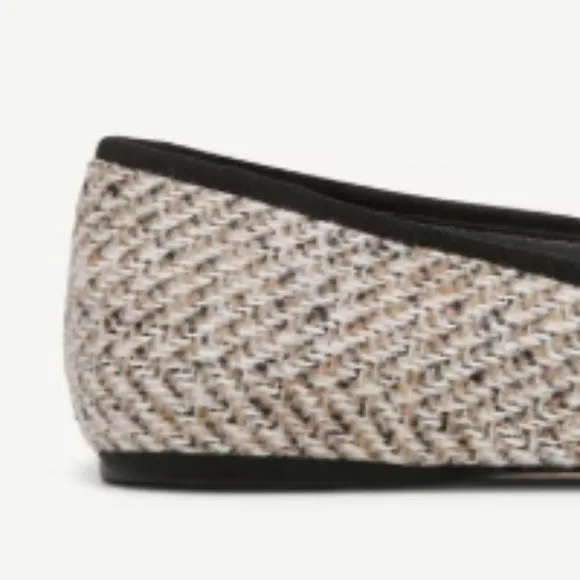 new SARTO by Franco Sarto Flexa Amaya 3 Ballet Flats  in Black Multi Tweed 2…
