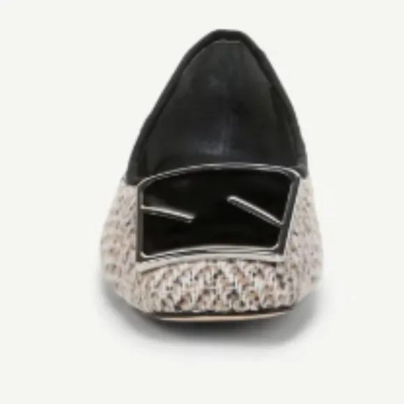 new SARTO by Franco Sarto Flexa Amaya 3 Ballet Flats  in Black Multi Tweed 2…