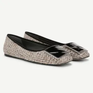 new SARTO by Franco Sarto Flexa Amaya 3 Ballet Flats  in Black Multi Tweed 2…